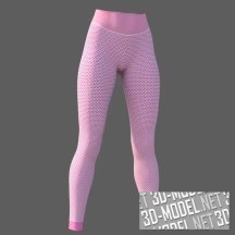 Daz3D, Poser: Sexy Textured Leggings for Genesis 8 Females