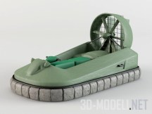 3d-модель Военный катер на воздушной подушке
