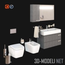 3d-модель Коллекция сантехники IdealStandart Strada