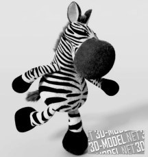 3d-модель Мягкая игрушка Zebra от NICI