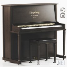 3d-модель Пианино Kingsbury