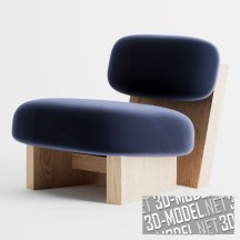 3d-модель Кресло Jia от Atelier de Troupe