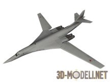 3d-модель Самолет Ту-160 из «Ace Combat: Assault Horizon»