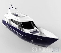 3d-модель Яхта Helga