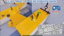 3d-ассет: Defender: Animated Dialogue System