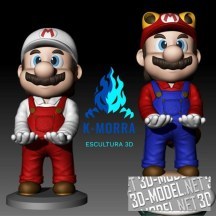3d-модель Mario Bros Joystick Holder
