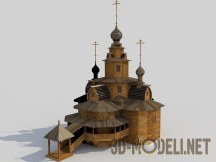 3d-модель Старая церковь