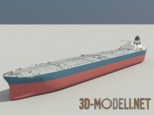 3d-модель Современный танкер