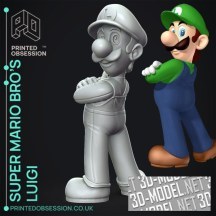 3d-модель Luigi – Super Mario Bros