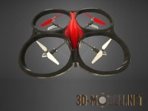 3d-модель Беспилотник Drone Red
