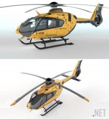 3d-модель Вертолет H135 Airbus