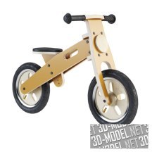 3d-модель Велосипед Flexa Balance