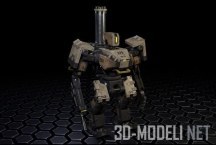 3d-модель Бастион из Overwatch