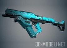 3d-модель Пистолет-пулемет SMG MX-08 concept