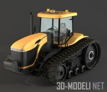 3d-модель Гусеничный трактор