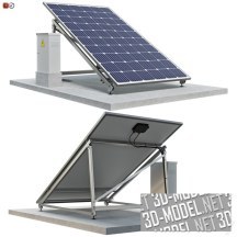 3d-модель Солнечная панель