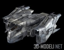 3d-модель Sci-Fi Fighter