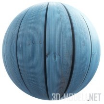 Текстура (материал): Деревянные планки синего цвета 01